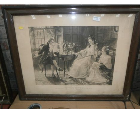 black and white print 'the first audience'