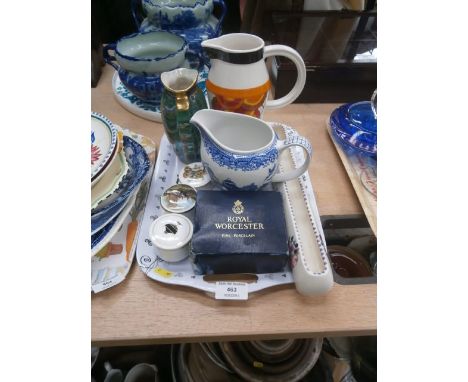 tray inc wade,poole, and trinket pots