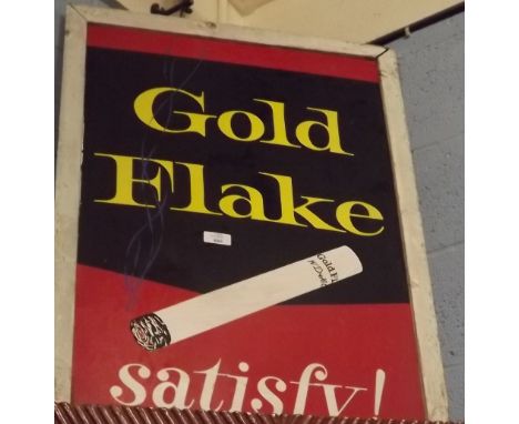 Original GOLD FLAKE enamel sign. 