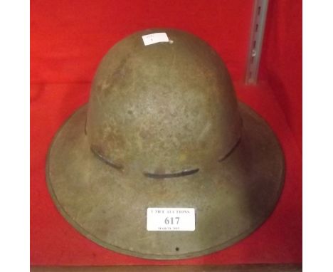 World War I French helmet.