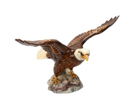 BESWICK - Bald eagle, model no. 1018, wingspan 33cmPerfect condition 