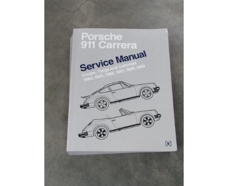 A Porsche 911 carrera service manual