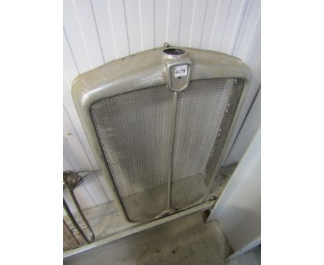A vintage car grille 