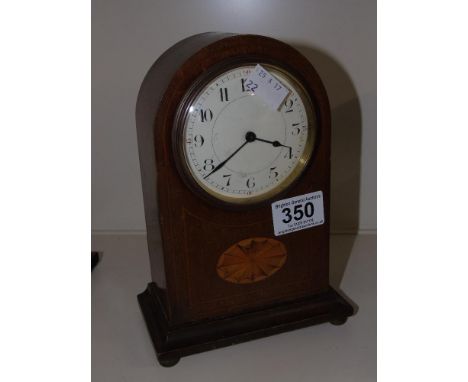 EDWARDIAN MANTLE CLOCK WITH BUREN MOVEMENT