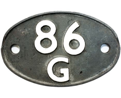 Shedplate 86G Pontypool Road 1950-1967 with sub sheds of Abergavenny 1954-1958, Branches Fork to 1952 and Pontrilas to 1953. 