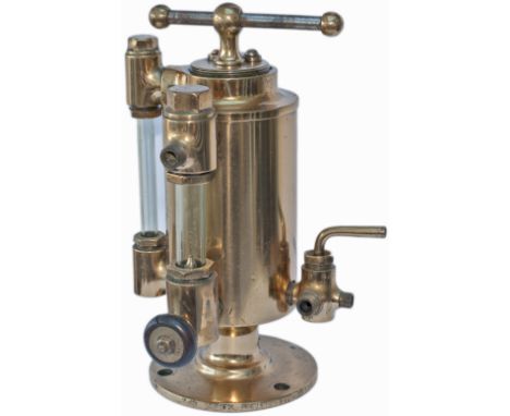 Great Western Railway oil lubricating pot from one of the Severn Tunnel steam pumps that were located at Sudbrook Pumping Sta