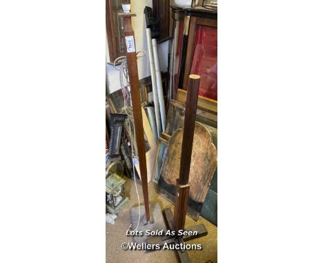 *TWO STANDARD LAMP BASES, ONE A/F / LOCATED AT VICTORIA ANTIQUES, WADEBRIDGE, PL27 7DD