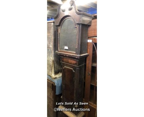 LONGCASE CLOCK CASE, 84 INCHES HIGH / LOCATED AT VICTORIA ANTIQUES, WADEBRIDGE, PL27 7DD