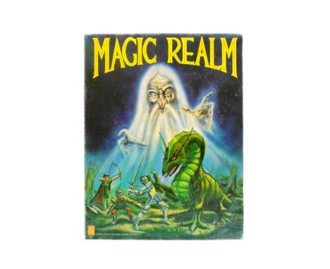Board Games - a vintage 1980s Avalon Hill Magic Realm tabletop fantasy adventure board game. The vendor assures us the set is