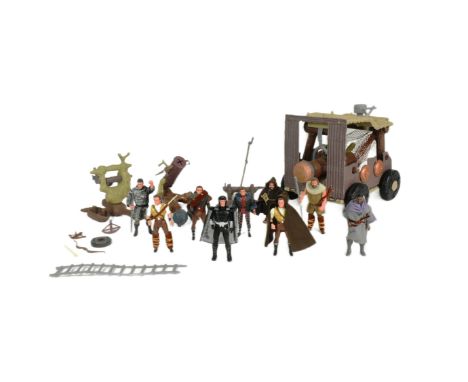Robin Hood Prince Of Thieves - Kenner - a collection of assorted vintage Kenner made Robin Hood action figures and playsets. 