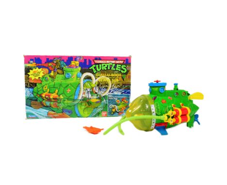 Teenage Mutant Ninja Turtles / TMNT - an original vintage 1989 BanDai / Playmates made ' Sewer Sub ' action figure playset. I