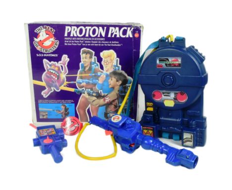 The Real Ghostbusters - Kenner - an original vintage 1980s (1986) French variant Kenner made Ghostbusters playset ' Proton Pa