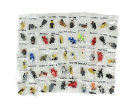 Lego - a collection of x51 original Lego Star Wars minifigures to include; IG-88, Clone Trooper V Wing Pilot, Senate Commando