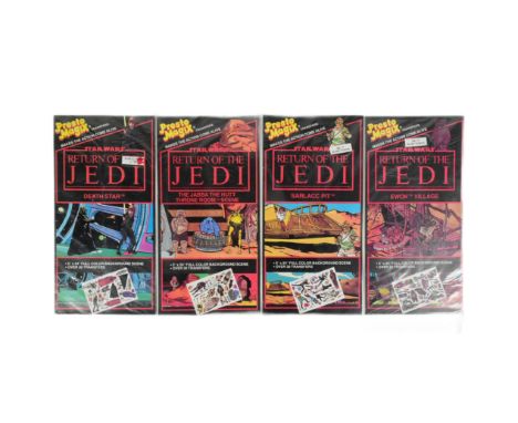 Star Wars - Return Of The Jedi - Presto Magix - a collection of x4 vintage 1983 American Publishing Corporation made Presto M