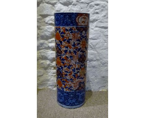 A 19th Century Imari Stick Stand a/f