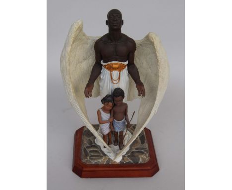 Thomas Blackshears "Ebony Vision"  Ltd. Edition 1205/2550 1996 Willitts Designs Item no. 37009 36cmH
