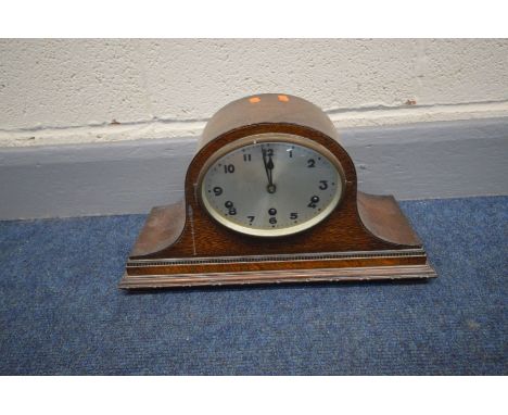 A LATE 19TH/EARLY 20TH CENTURY DROP DIAL WALL CLOCK, with a glazed door enclosing a 11 inch enamel dial, roman numerals, widt