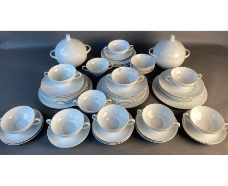 A Large German Rosenthal tea/dinner service 