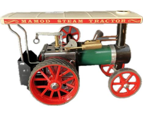 A Mamod steam engine model tractor 
