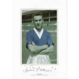 Football, Jimmy Greaves signed 16x12 colourised photograph pictured during his time playing for