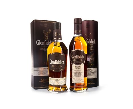 GLENFIDDICH MALT MASTER'S EDITION Single Malt Scotch Whisky Finished in sherry casks, batch no. 02/14. 70cl, 43% volume, in t