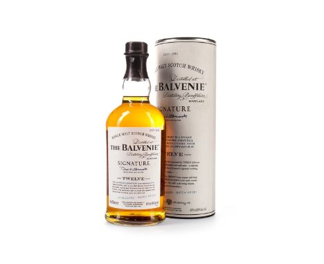 BALVENIE SIGNATURE BATCH 1 Single Malt Scotch Whisky 70cl, 40% volume, in tube.