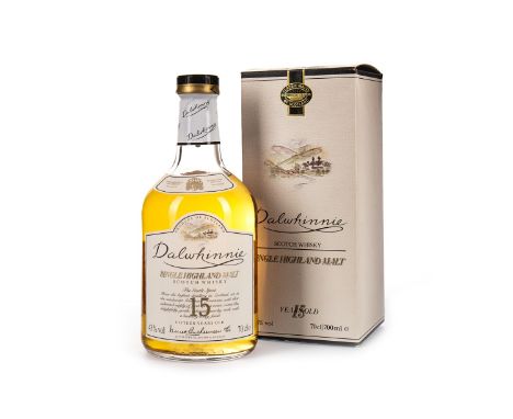 DALWHINNIE 15 YEARS OLD Single Malt Scotch Whisky 70cl, 43% volume, in carton.