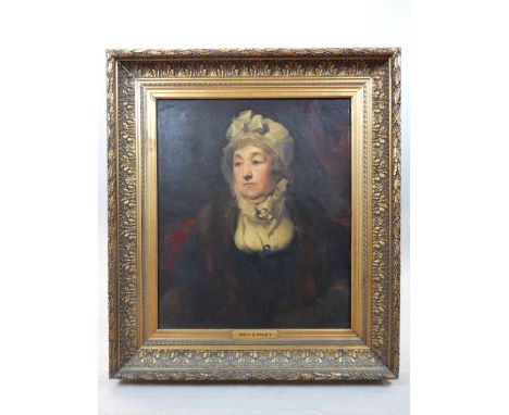 After Sir Thomas Lawrence P.R.A. 1769 - 1830 ''Mrs Tierney'' A fine oil on canvas portrait, circa mid to late 19th century, a