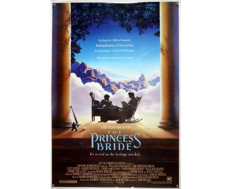 The Princess Bride (1987) US One Sheet film poster, directed by Rob Reiner, Vestron Pictures, rolled, 27 x 40 inches. Conditi
