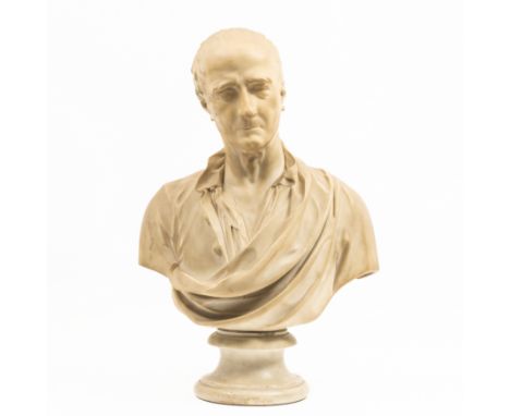Carter (Thomas, fl. 1729-1795) Attributed to. Portrait bust, traditionally understood to be the architect William Adam (1689-