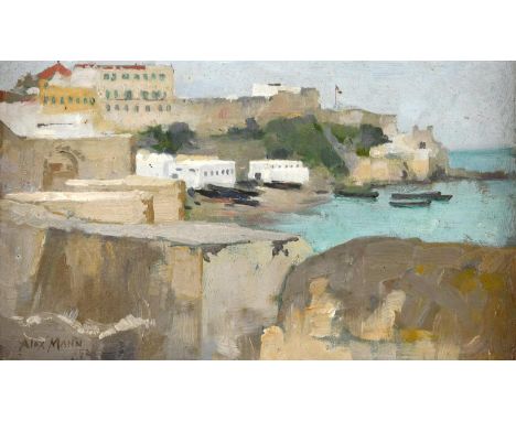 Signed, oil on thin panel or board 13.5 x 23cm. Provenance: London, The Fine Art Society, December 1984; Collection of His Ex