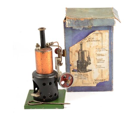 Wilson Vertical Steam Engine, boxed. 