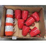 A box of mugs