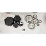 2 sets of cast iron weights