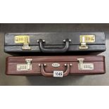 2 briefcases COLLECT ONLY