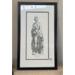 A framed print titled Venere Al Bagno COLLECT ONLY