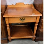 A single drawer bedside unit COLLECT ONLY
