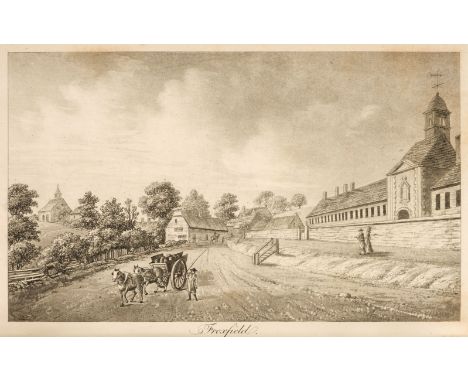 Robertson (Archibald). A Topographical Survey of the Great Road from London to Bath and Bristol, 2 parts in one, London: Prin