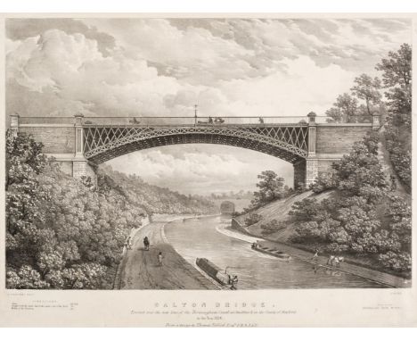 * Haghe (Louis). Galton Bridge. Erected over the new line of the Birmingham Canal at Smethwick in the County of Stafford, in 