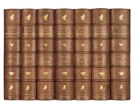 Lilford (Thomas Littleton Powys, 4th Baron). Coloured Figures of the Birds of the British Islands, 7 volumes, 1st edition, Lo