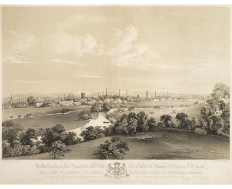 * Burton on Trent. Needham (J. lithographer), To His Excellency Field Marshall the most Noble Henry William Marquis of Angles