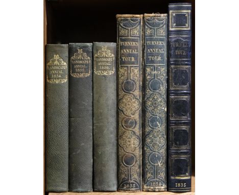 Roscoe (Thomas). The Landscape Annual, 3 volumes, London: Jennings &amp; Chaplin, 1830, 1832 &amp; 1834, comprising: The Tour