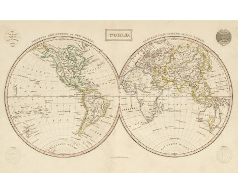 Ewing (Thomas). Ewing's New General Atlas; containing Distinct Maps of all the Principal States and Kingdoms throughout the W