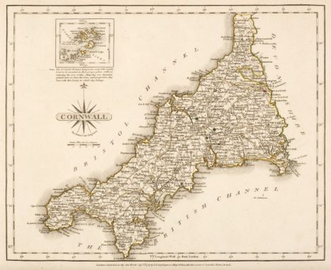 Cary (John). Cary's New and Correct English Atlas: Being a New Set of County Maps from Actual Surveys..., 1st edition, London