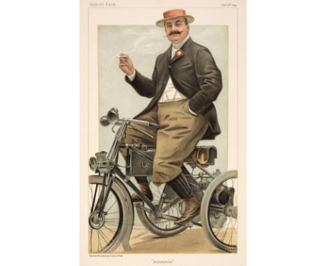 * Vanity Fair. A mixed collection of 35 caricatures, late 19th &amp; early 20th century, lithographs after 'Guth', 'Spt', 'T'