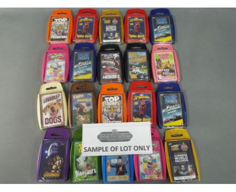 Top Trumps - Approximately 50 boxed and sealed Top Trumps trading cards sets. Sets appear to be in Mint condition in original