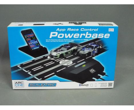 Scalextric - A boxed Scalextric C8433 ARC One App Race Control Powerbase.The item is factory sealed retail stock.