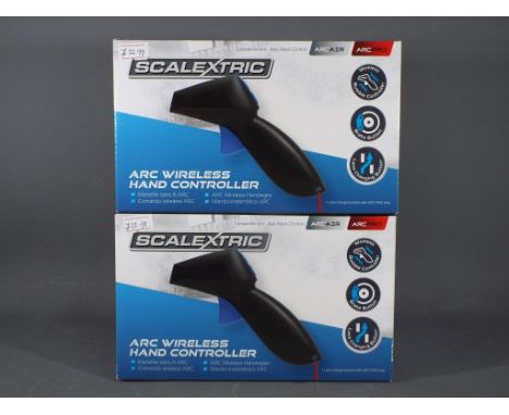 Scalextric - Two boxed Scalextric C8438 ARC Wirelaess Hand Controllers. Items are retail stock. (2)