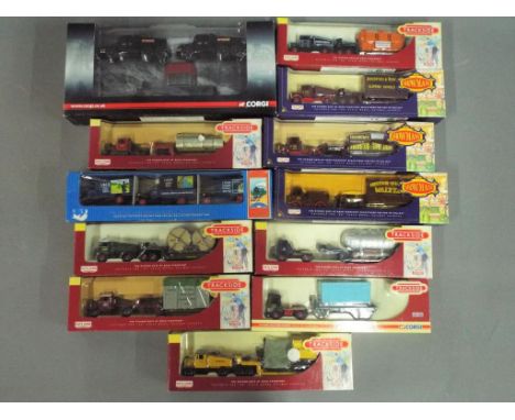 Corgi, Lledo - A collection of 12 predominately Limited Edition boxed Corgi Trackside and LLedo Trackside 1:76 scale diecast 