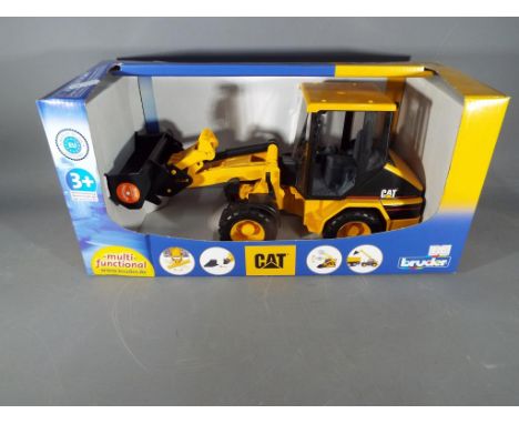 Retail Stock - a boxed Cat Wheel Loader by Bruder 1:16 scale in excellent condition